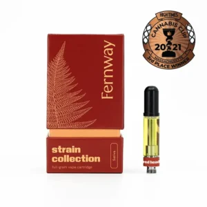 Fernway carts Red Headed Stranger sativa vape cartridge 1g