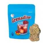 grenadine strain cookies thca flower 3.5g cherry berry purple buds King of Budz