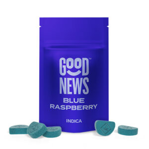 Good News Blue Raspberry gummies