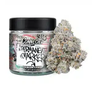 Permanent marker strain indica hybrid cannabis flower frosty nugs